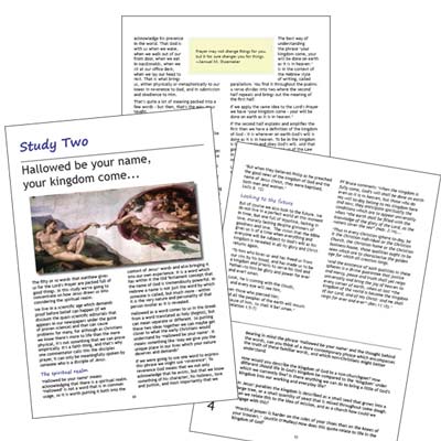 The Lords Prayer Bible  Study