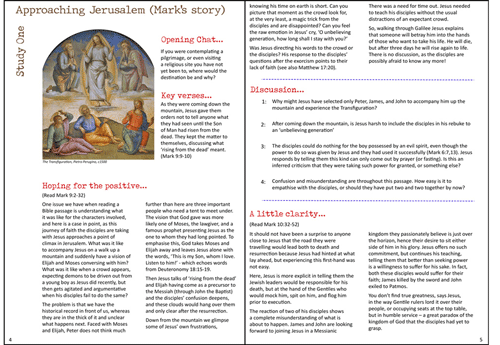 Lent Bible Study